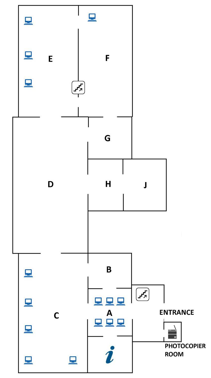 Main floor map