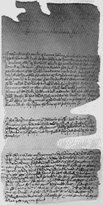 Orders touching calls to Bar and contempt of the Benchers, 1556. The early records were badly charred in the Blitz, but have been painstakingly restored. Image copyright © The Inner Temple