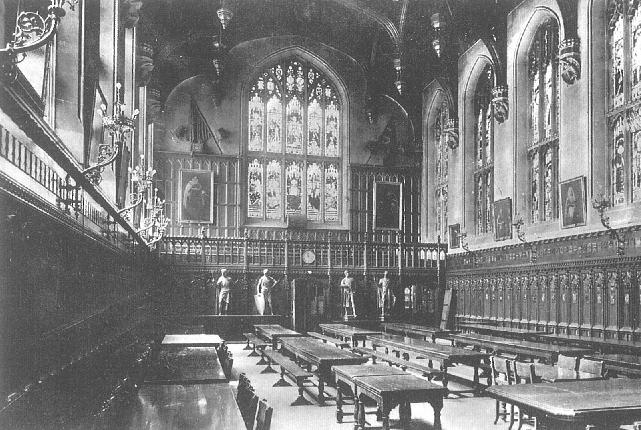 Smirke's Hall, looking west, c.1900. Image copyright © Professor Sir John Baker