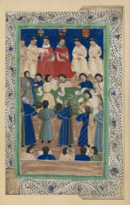 Court of Chancery Illuminated Manuscript