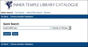 The Library Catalogue