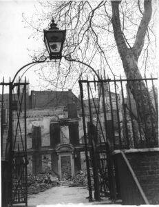 View through the gateway to the Master's house