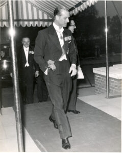 HRH The Duke of Edinburgh, Royal Bencher, arriving at The Inner Temple