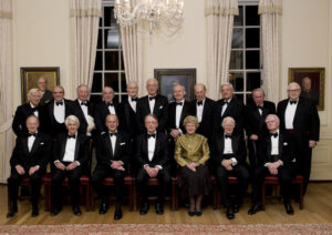 HRH The Duke of Edinburgh seated with Past Treasurers of the Inner Temple, 2008