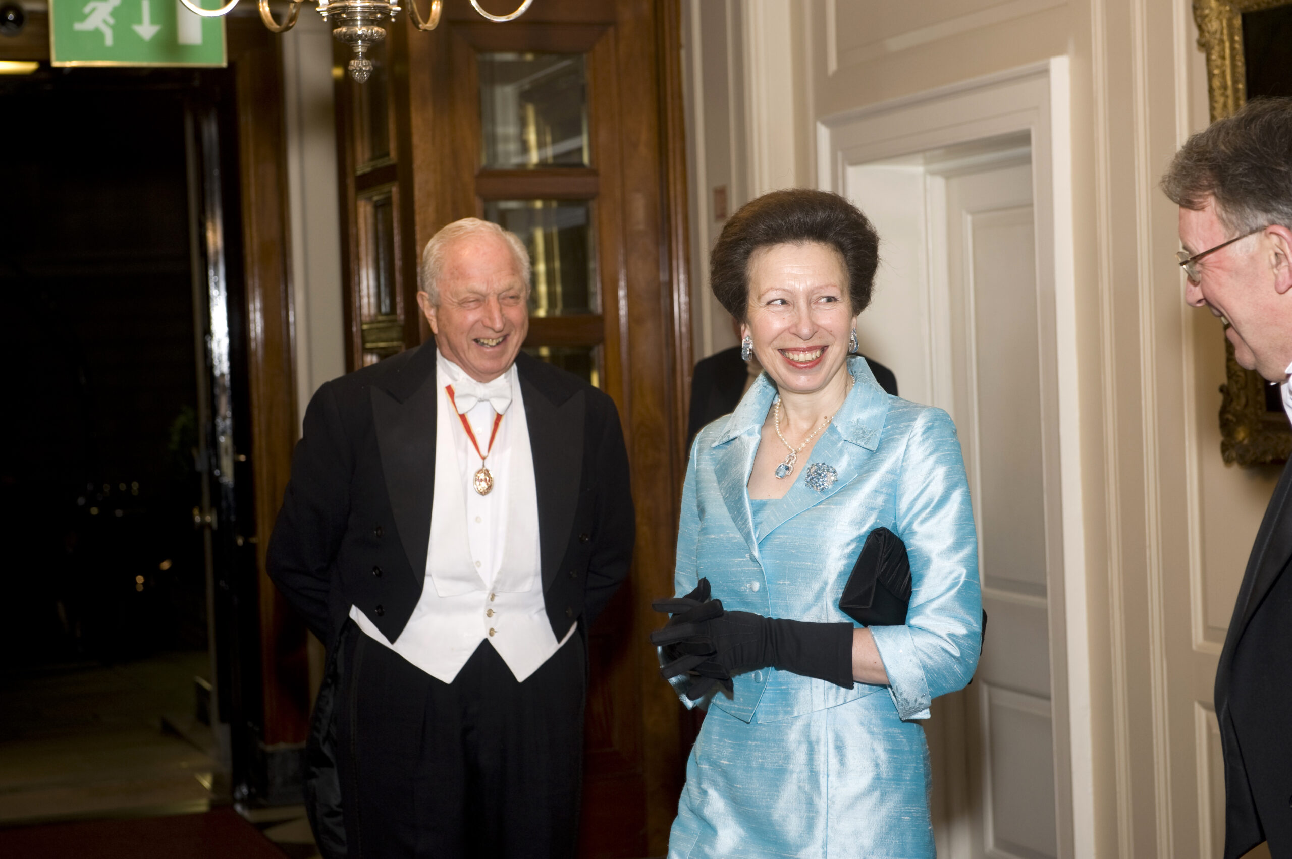 HRH The Princess Royal on Grand Day with The Rt Hon The Lord Woolf of Barnes and The Rt Hon Sir Anthony May, Treasurer, 2008
