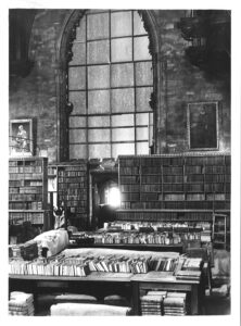 War damage to the interior of the Library