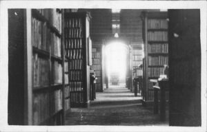 Library interior pre 1940