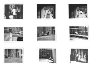 Various images of moving into the New Library, 1958