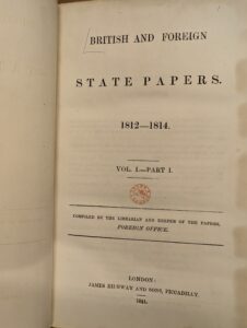 State Papers title page