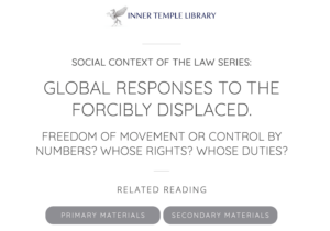 Global Responses to the Forcibly Displaced