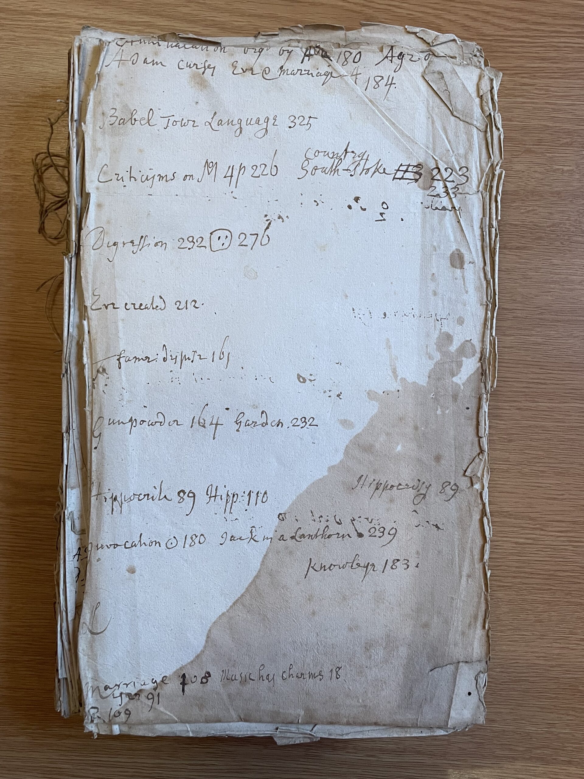 Paradise Lost 1688