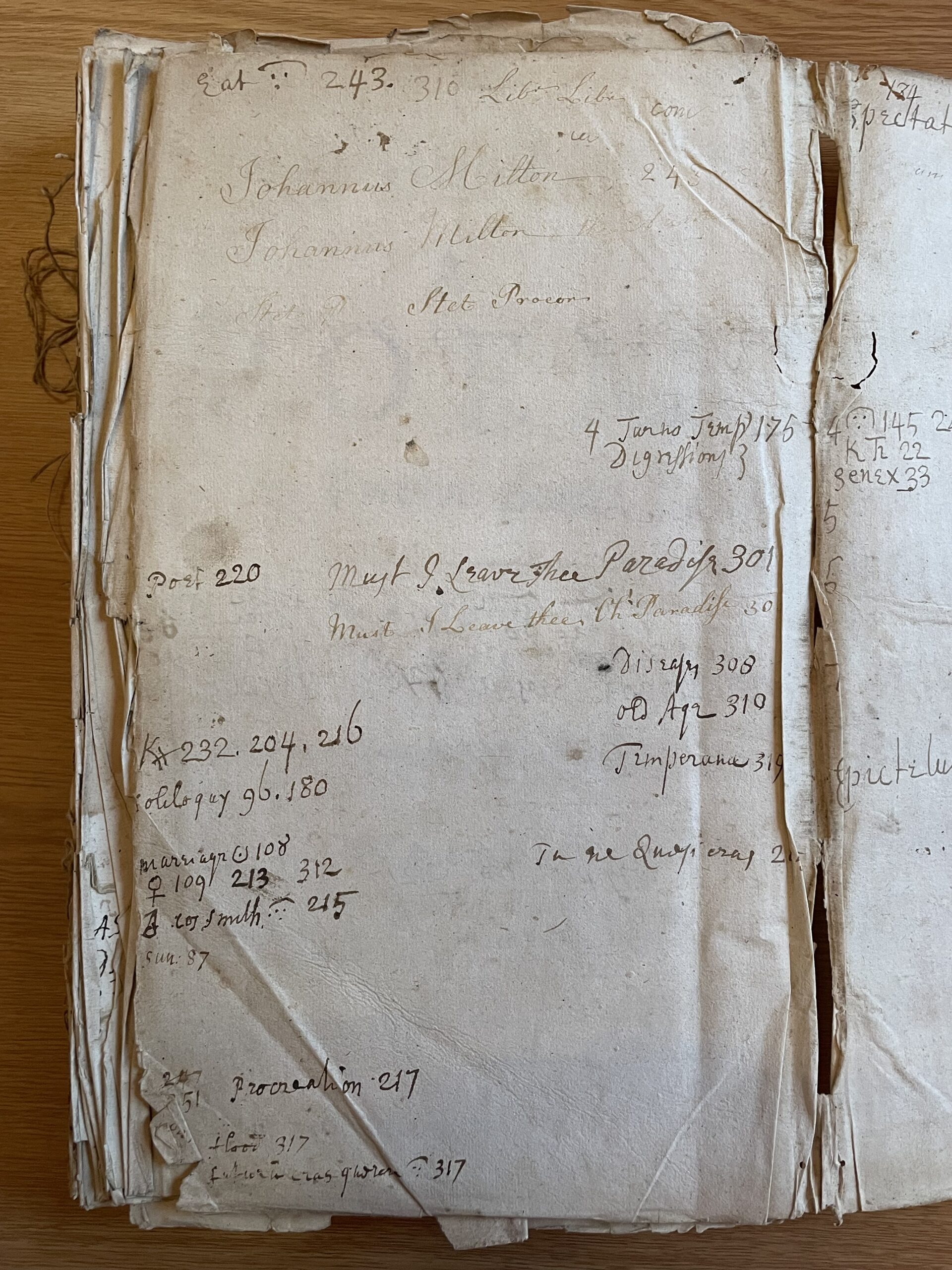 Paradise Lost 1688