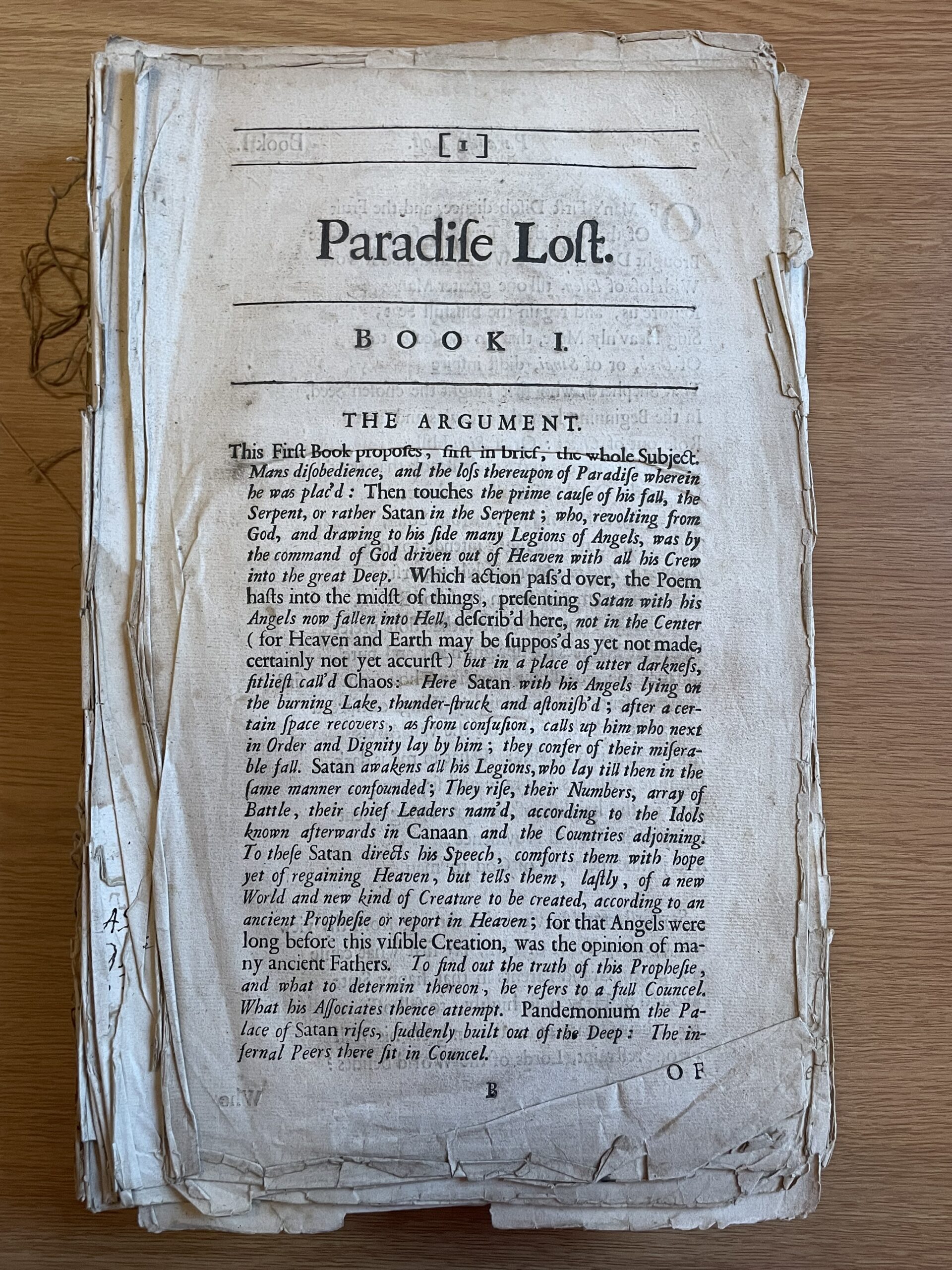 Paradise Lost 1688