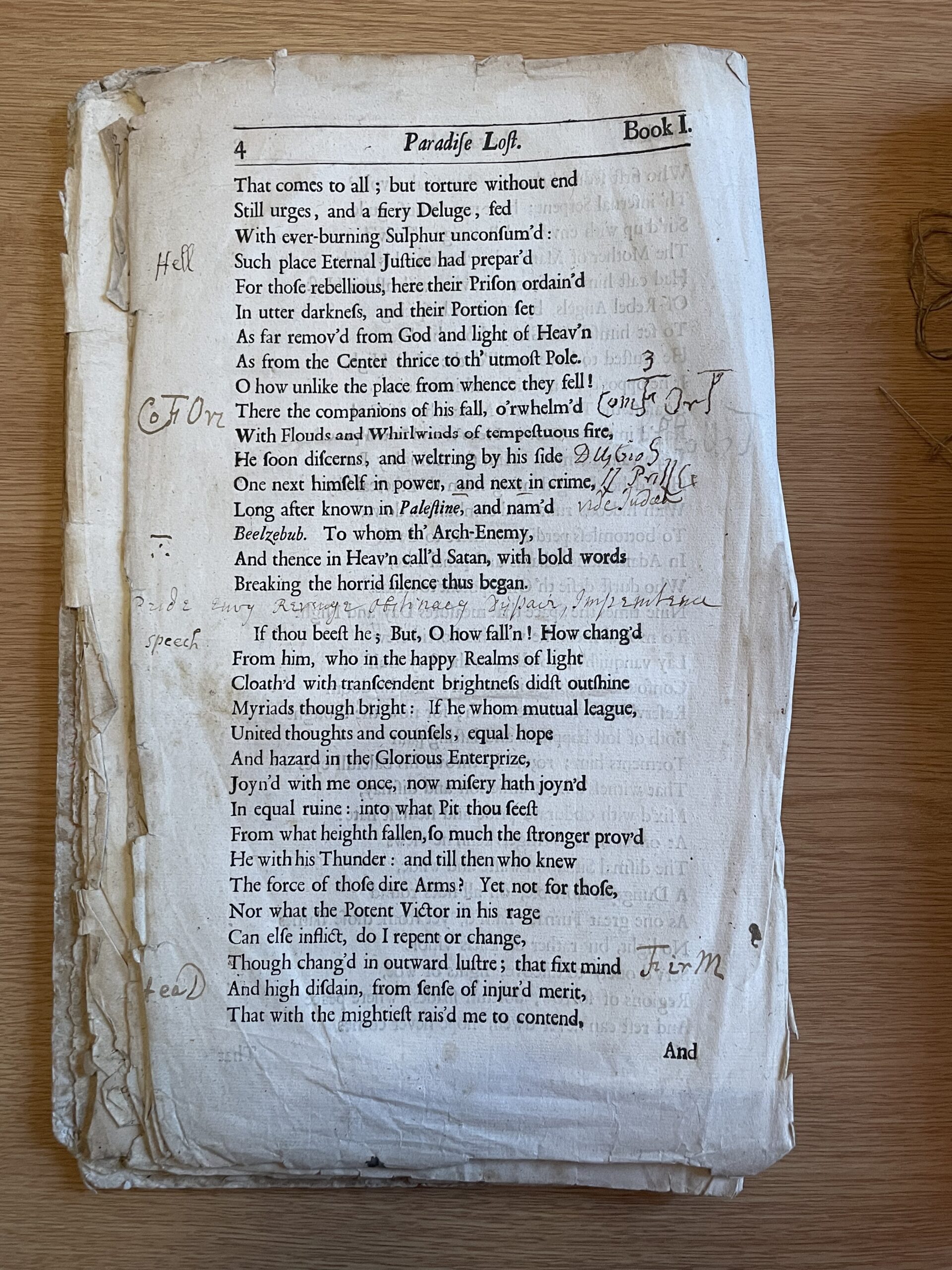 Paradise Lost 1688