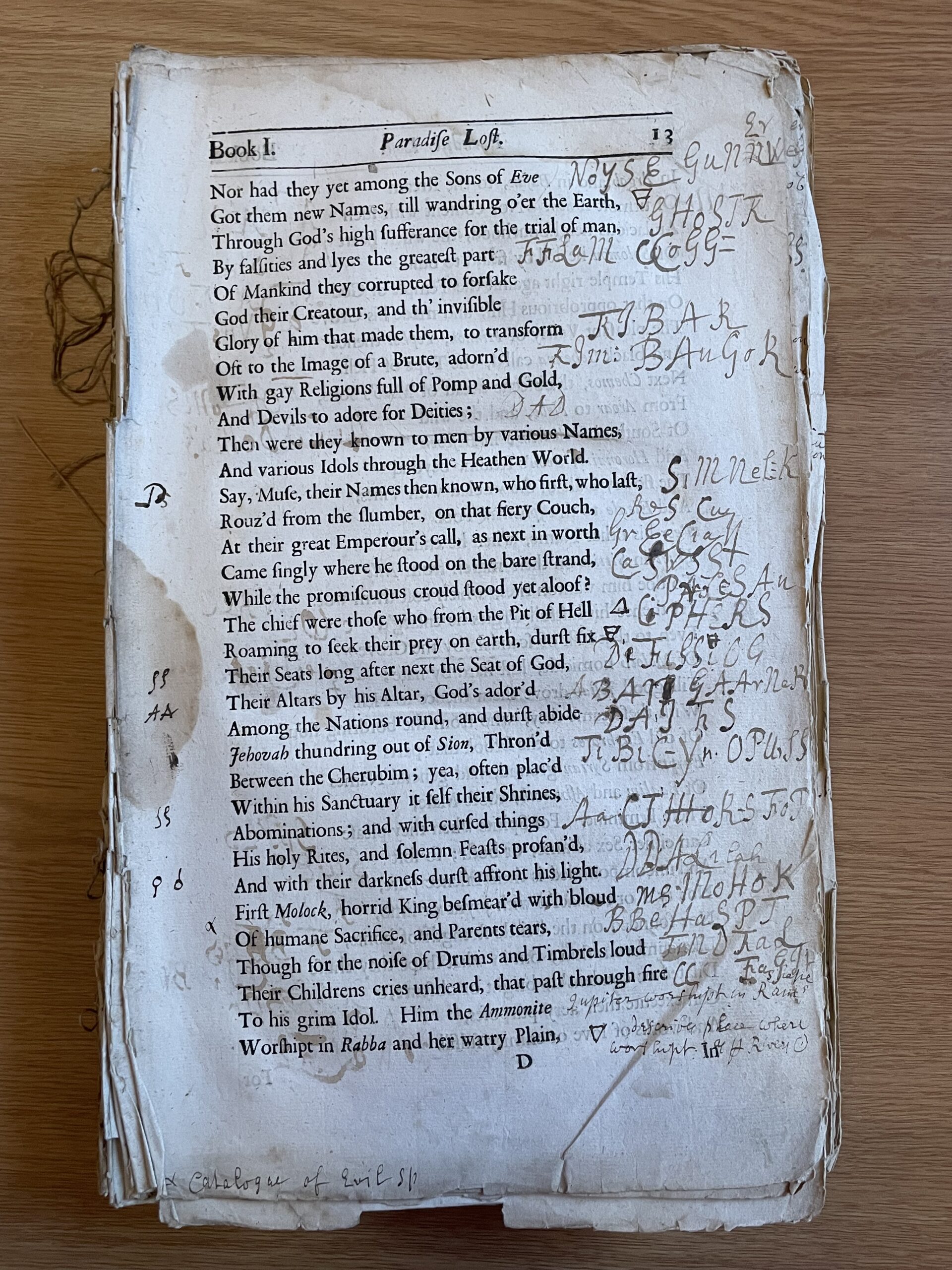 Paradise Lost 1688